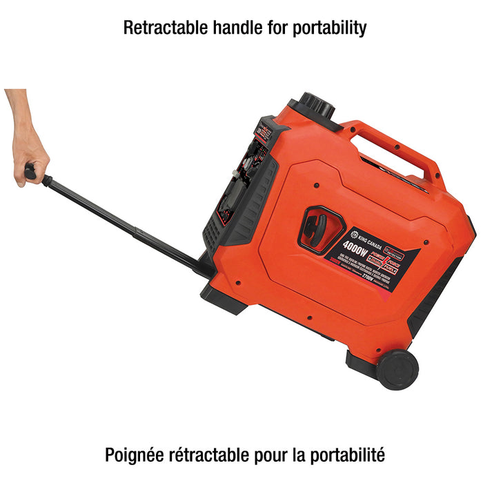 King 4000W Gasoline/Propane Inverter Generator