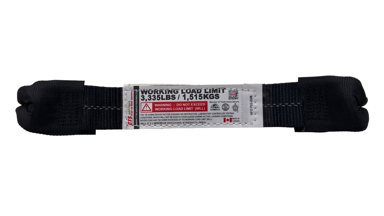 CTS 16" Cross Strap w/ Loops & Wear Sleeves