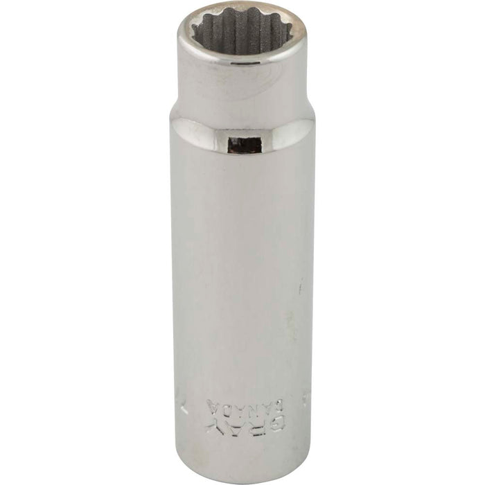 Gray Tools 3/8" Drive, 12 Point Deep Length SAE Sockets