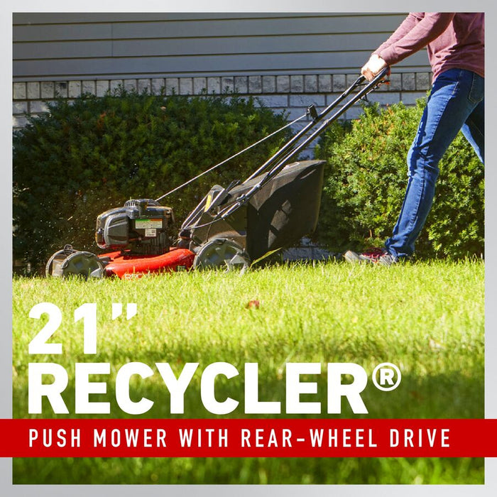 Toro 21" Recycler High Wheel Push Gas Lawn Mower (140.0 cc)