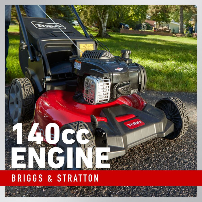 Toro 21" Recycler High Wheel Push Gas Lawn Mower (140.0 cc)
