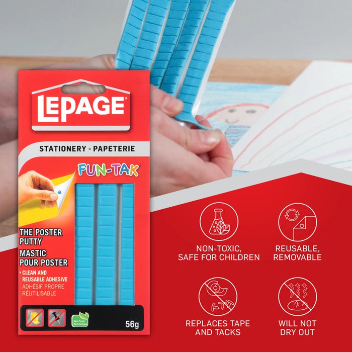 LePage Fun-Tak Mounting Putty 56g