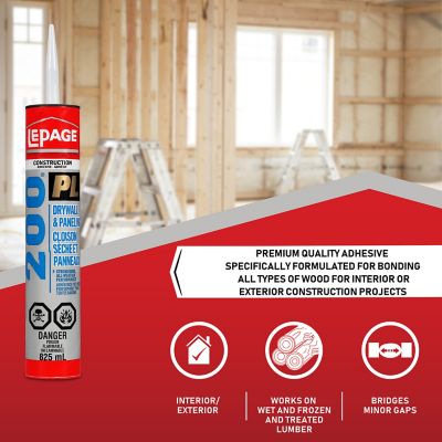 LePage PL200 Drywall & Paneling Adhesive - 295mL