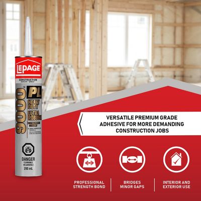 LePage PL9000 Construction Adhesive - 295mL