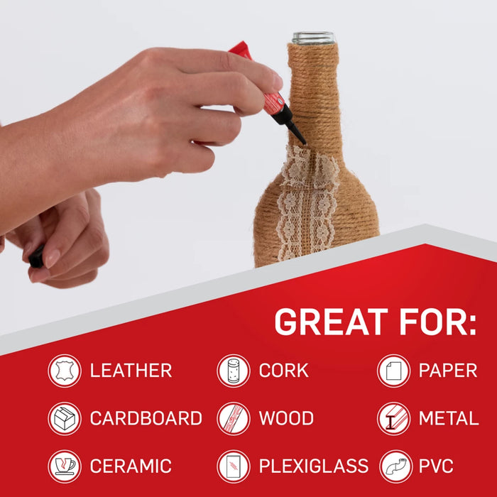 Lepage Super Glue Gel Tube 2mL (Pack of 2)