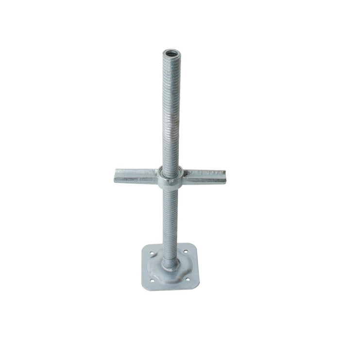 Metaltech 24″ Galvanized Leveling Jack w/ Plate