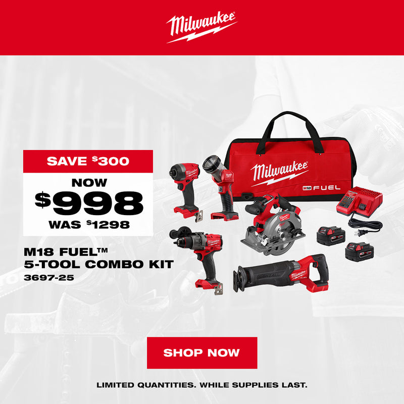 M18 FUEL 5 TOOL COMBO KIT 3697 25 08.01 10.31.2026 1080x1080