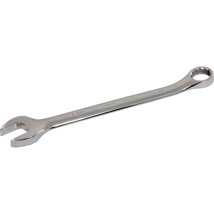 Gray Tools 12 Point, 15° Offset Mirror Chrome Finish, Metric Combination Wrenches