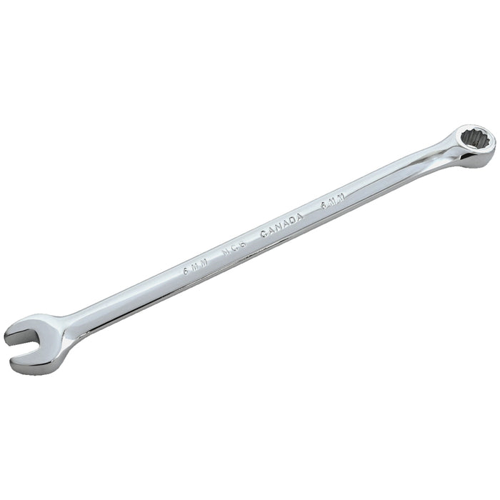 Gray Tools 12 Point, 15° Offset Mirror Chrome Finish, Metric Combination Wrenches