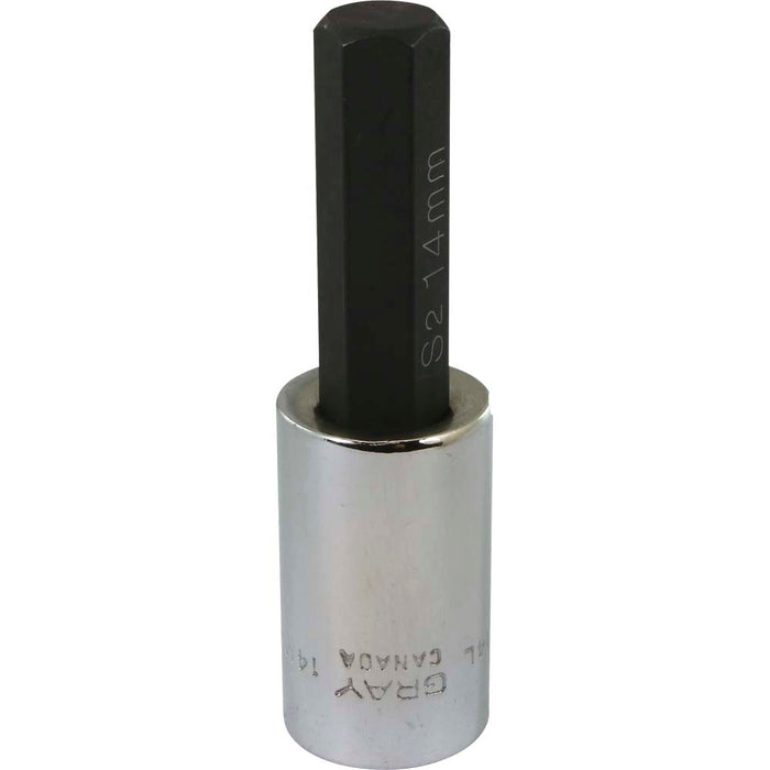 Gray Tools 1/2" Drive, Standard Length Metric Hex Head Sockets