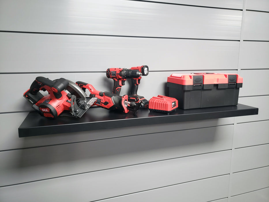 Crownwall Solid Metal Shelf