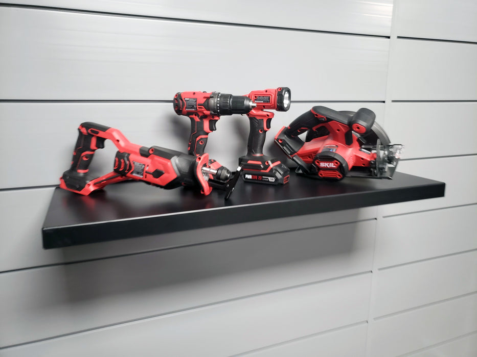 Crownwall Solid Metal Shelf