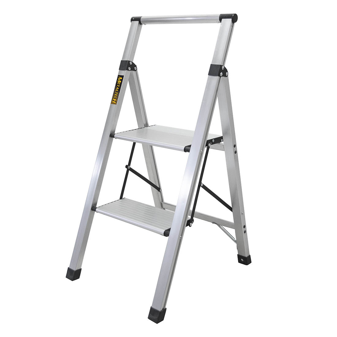 Metaltech 2-Step Ultra Flat Aluminum Step Stool (Type 1) — Interline ...