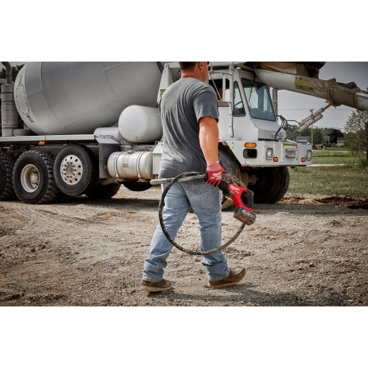 Milwaukee M18 FUEL 8' Concrete Pencil Vibrator