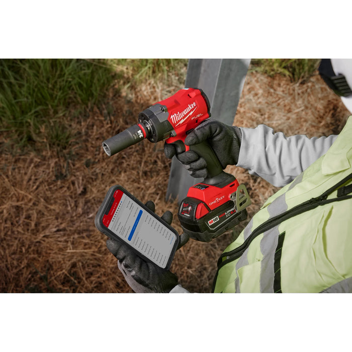 Milwaukee M18 FUEL 1/2" Controlled Torque Compact Impact Wrench w/ TORQUE-SENSE, Pin Detent