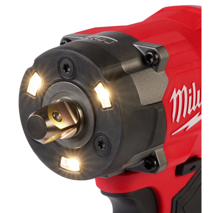 Milwaukee M18 FUEL 1/2" Controlled Torque Compact Impact Wrench w/ TORQUE-SENSE, Pin Detent