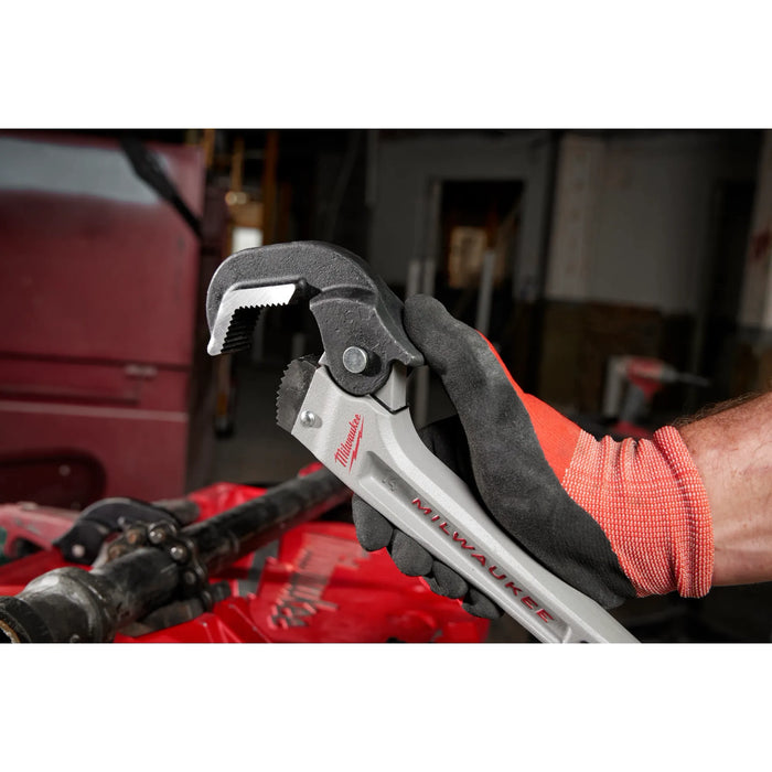 Milwaukee 14" Aluminum Self-Adjusting Pipe Wrench