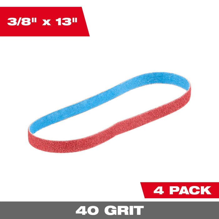 Milwaukee Bandfile Belts - 4PK