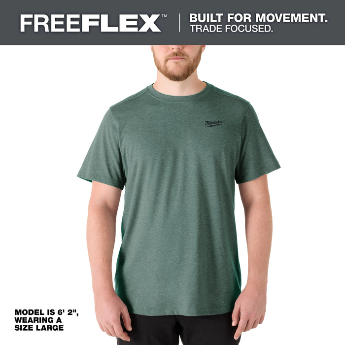 Milwaukee FREEFLEX Hybrid Work Tee - Short Sleeve