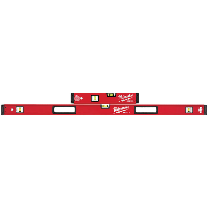 Milwaukee 16" / 48" REDSTICK Compact Box Level Set