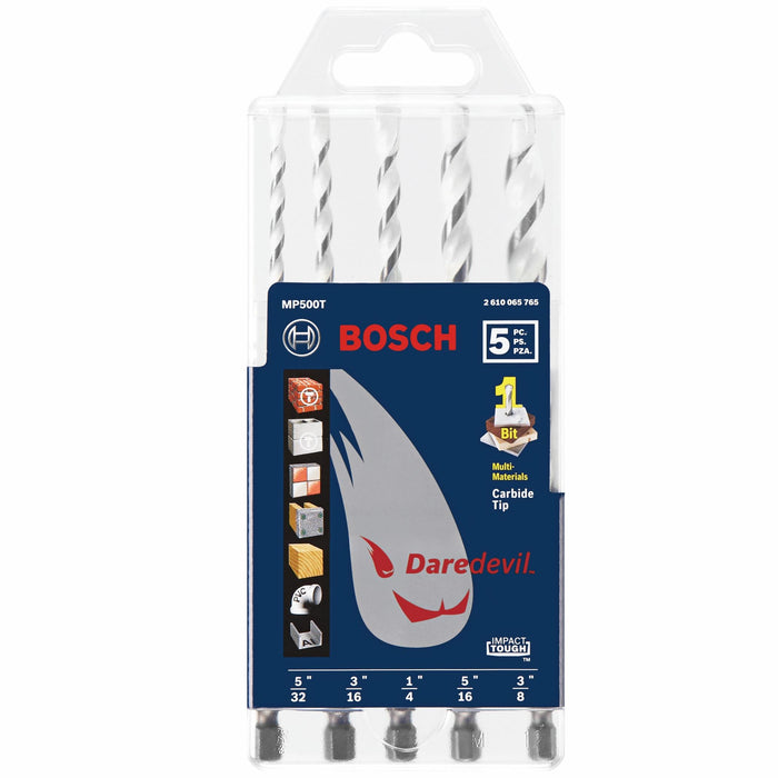 Bosch 5 pc. Daredevil® Multipurpose Drill Bit Set