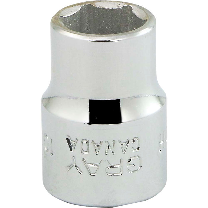 Gray Tools 3/8" Drive 6-Point Metric Standard Length Sockets