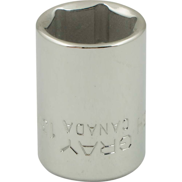 Gray Tools 3/8" Drive 6-Point Metric Standard Length Sockets