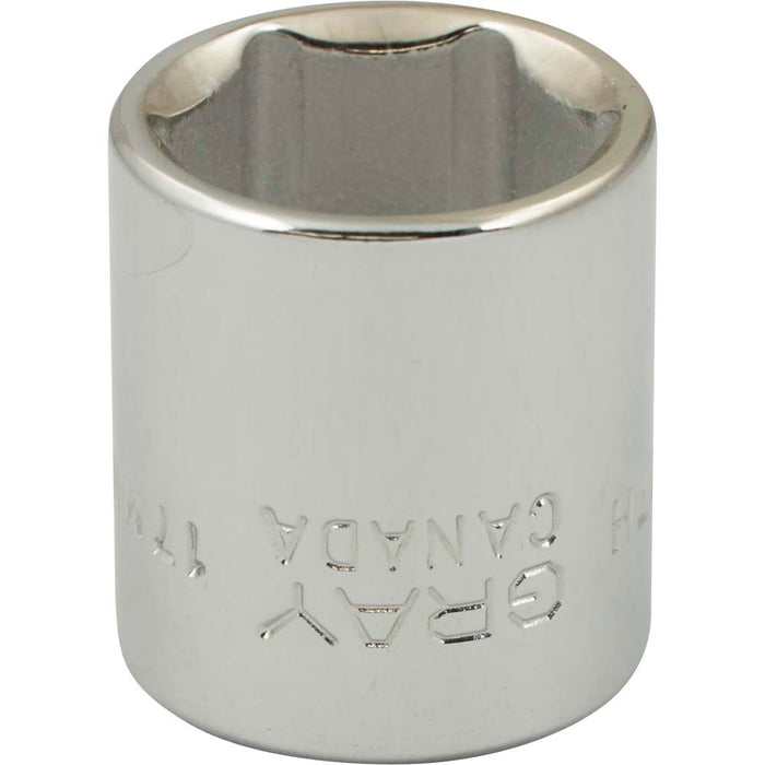 Gray Tools 3/8" Drive 6-Point Metric Standard Length Sockets