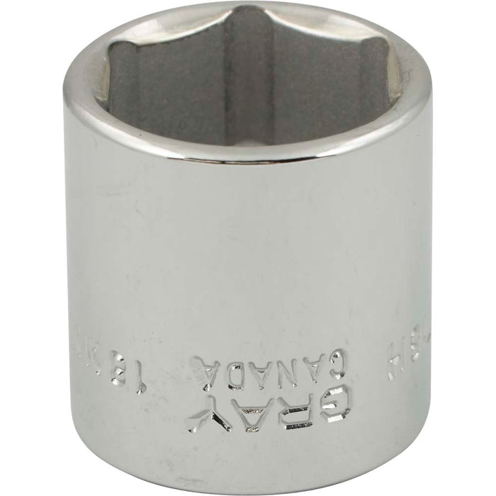 Gray Tools 3/8" Drive 6-Point Metric Standard Length Sockets