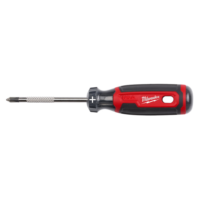 Milwaukee #1 Phillips 3" Cushion Grip Screwdriver (USA)