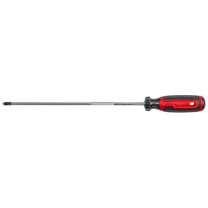 Milwaukee #2 Phillips 10" Cushion Grip Screwdriver (USA)