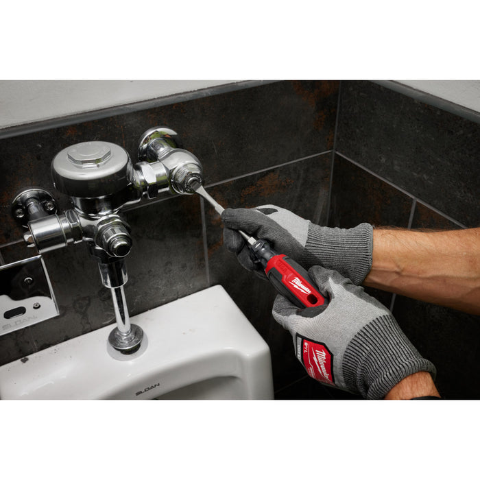 Milwaukee #2 Phillips 4" Cushion Grip Screwdriver (USA)