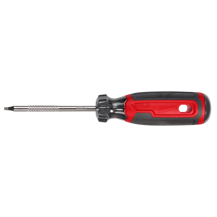 Milwaukee #1 Square 3" Cushion Grip Screwdriver (USA)