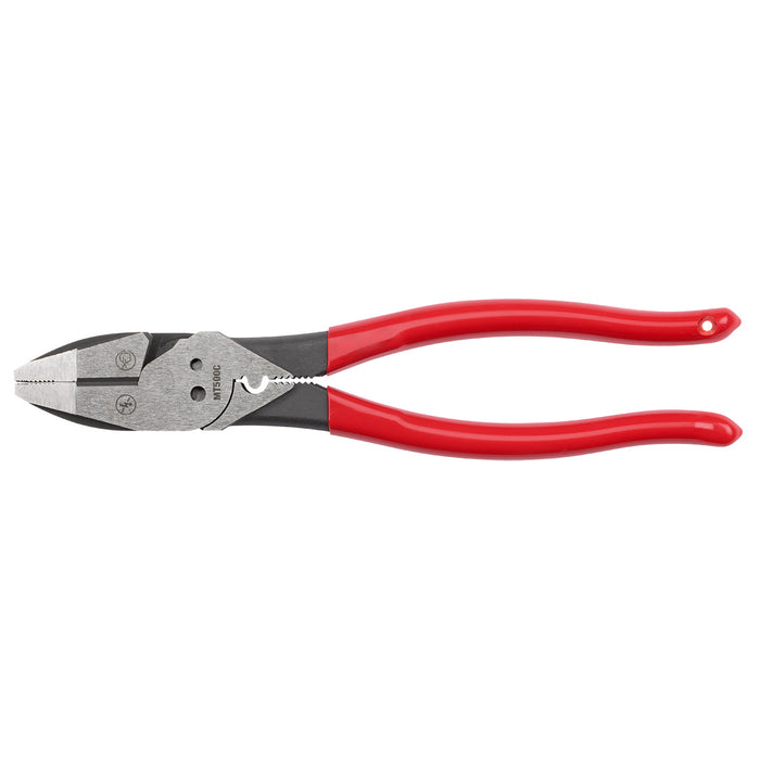 Milwaukee 9" Lineman's Dipped Grip Pliers w/ Crimper & Bolt Cutter (USA)