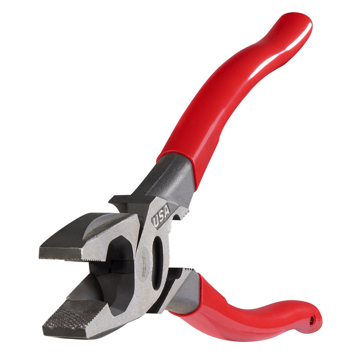 Milwaukee 9" Lineman's Dipped Grip Pliers w/ Crimper & Bolt Cutter (USA)