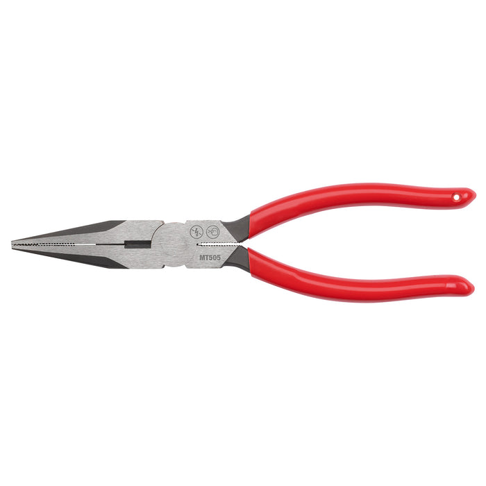 Milwaukee 8" Long Nose Dipped Grip Pliers (USA)