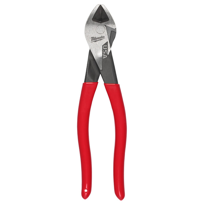 Milwaukee 8" Diagonal Dipped Grip Cutting Pliers (USA)