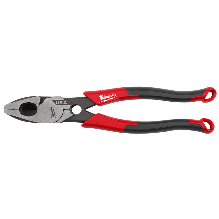 Milwaukee 9" Lineman's Comfort Grip Pliers w/ Thread Cleaner (USA)