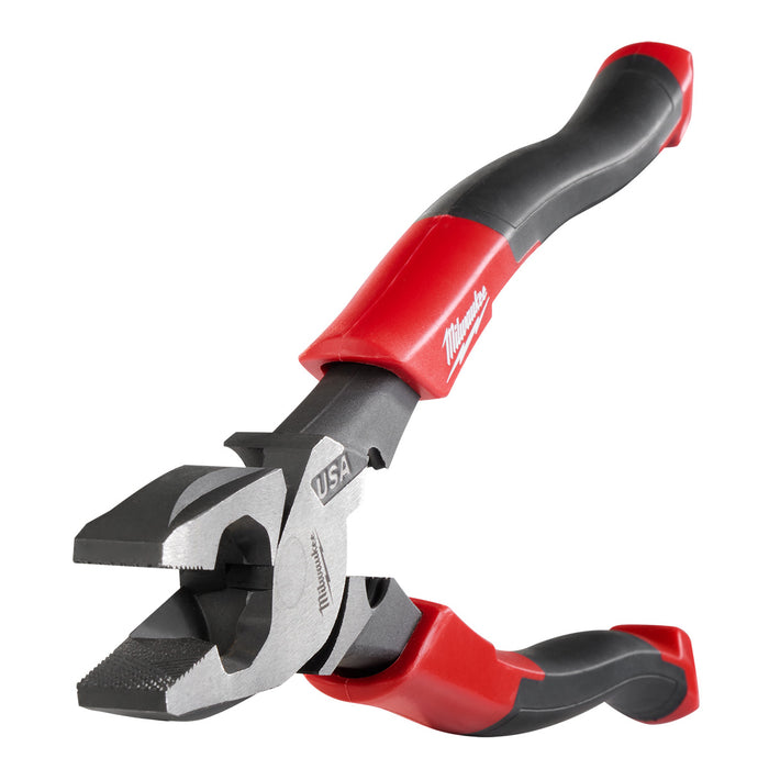 Milwaukee 9" Lineman's Comfort Grip Pliers w/ Thread Cleaner (USA)