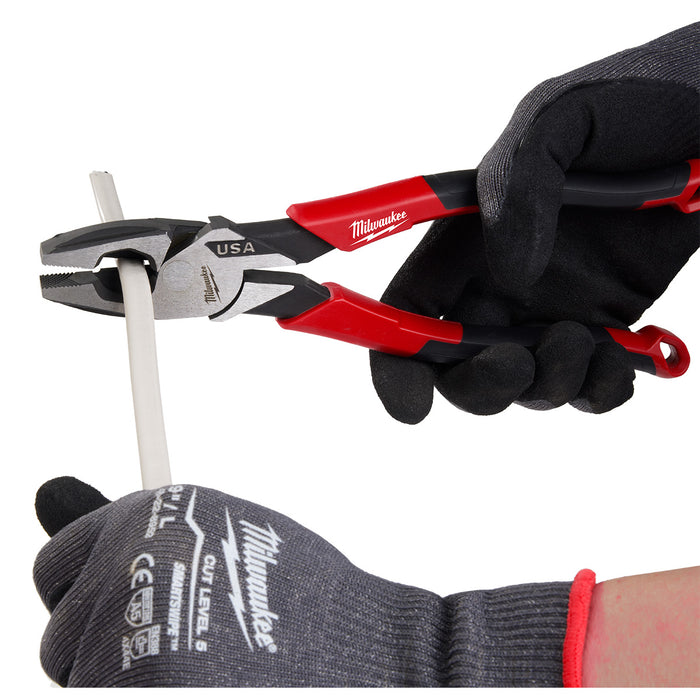 Milwaukee 9" Lineman's Comfort Grip Pliers (USA)