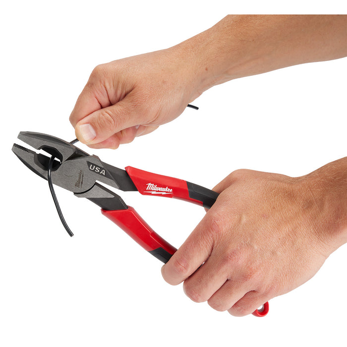 Milwaukee 9" Lineman's Comfort Grip Pliers (USA)