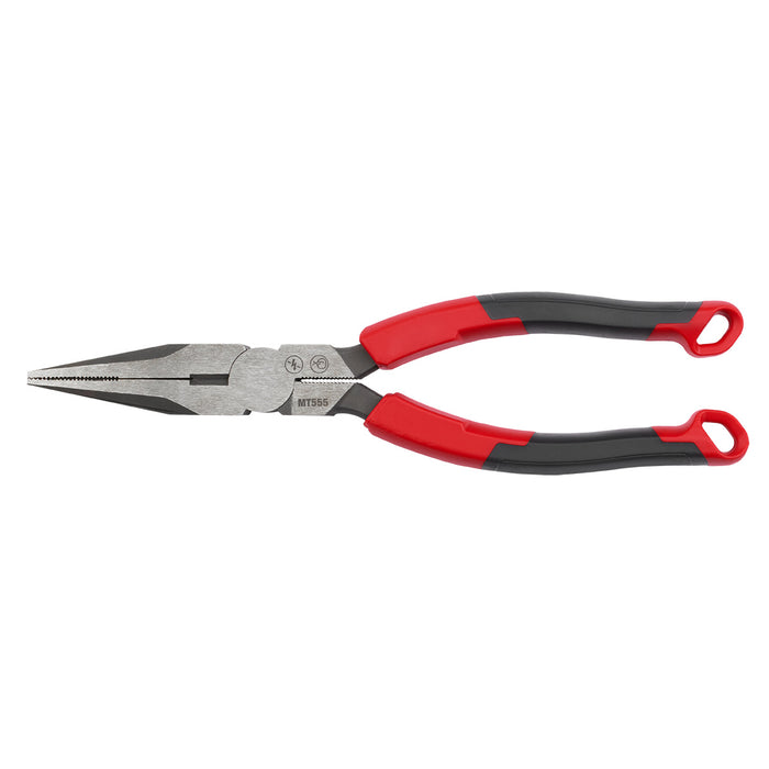Milwaukee 8" Long Nose Comfort Grip Pliers (USA)