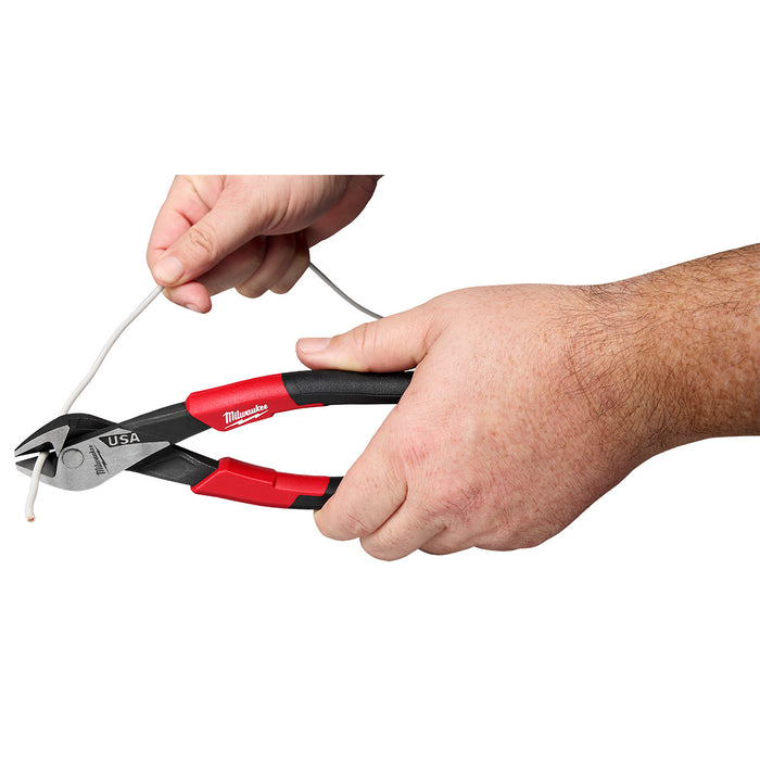 Milwaukee 8" Diagonal Comfort Grip Cutting Pliers (USA)