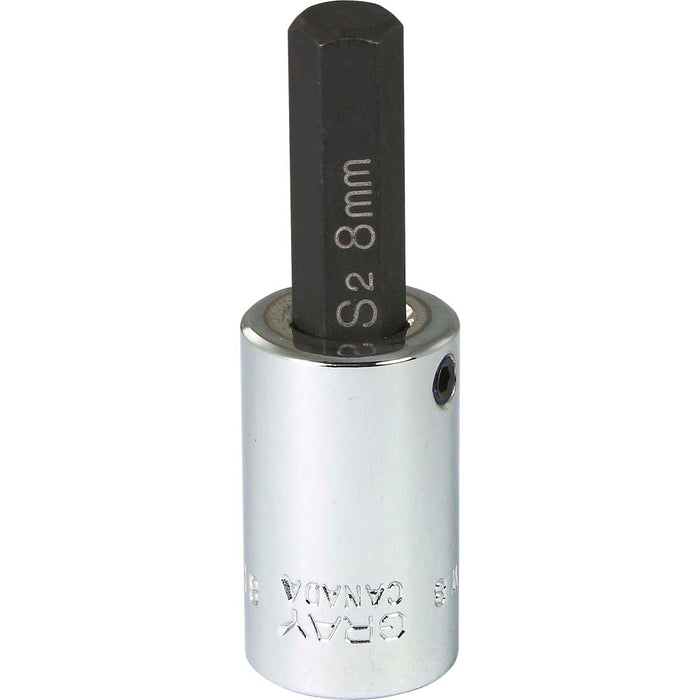 Gray Tools 3/8" Drive Metric Standard Length Hex Head Sockets