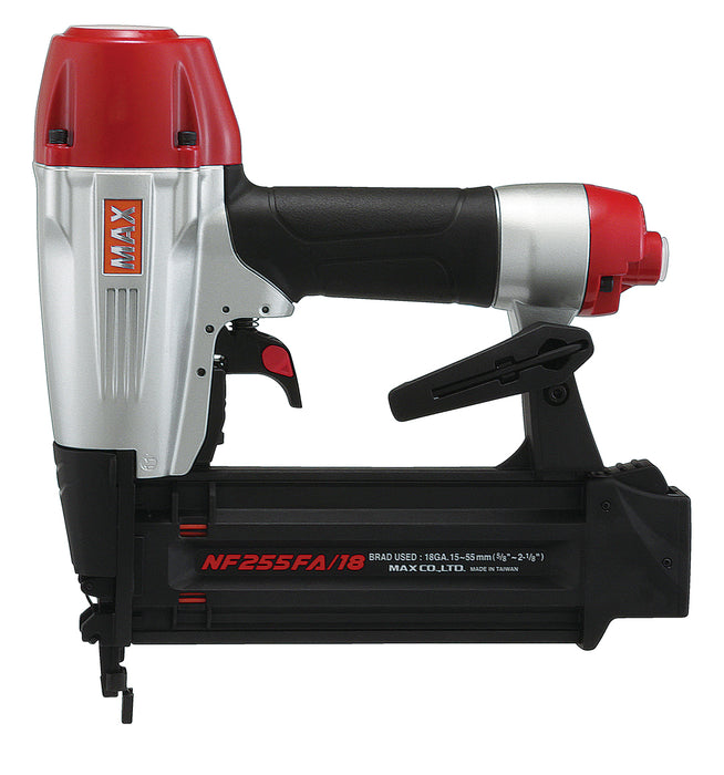 MAX NF255FA/18 18G Pneumatic Brad Nailer - 2-1/8" Capacity