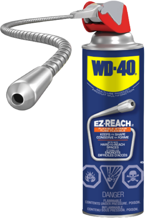 WD-40® EZ-Reach Multi-Use Lubricant w/ Smart Straw - 408g