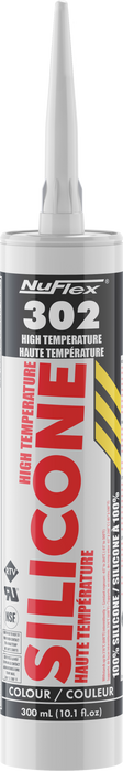 NuFlex 302 High Temperature Silicone Sealant 300mL