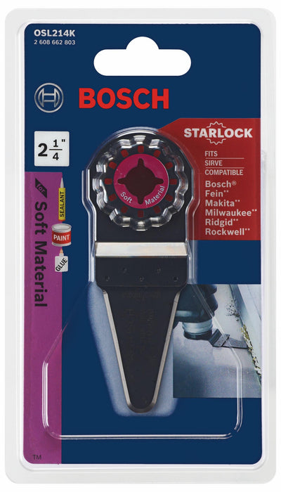 Bosch 2-1/4" Starlock® Oscillating Multi Tool Caulk Knife Blade