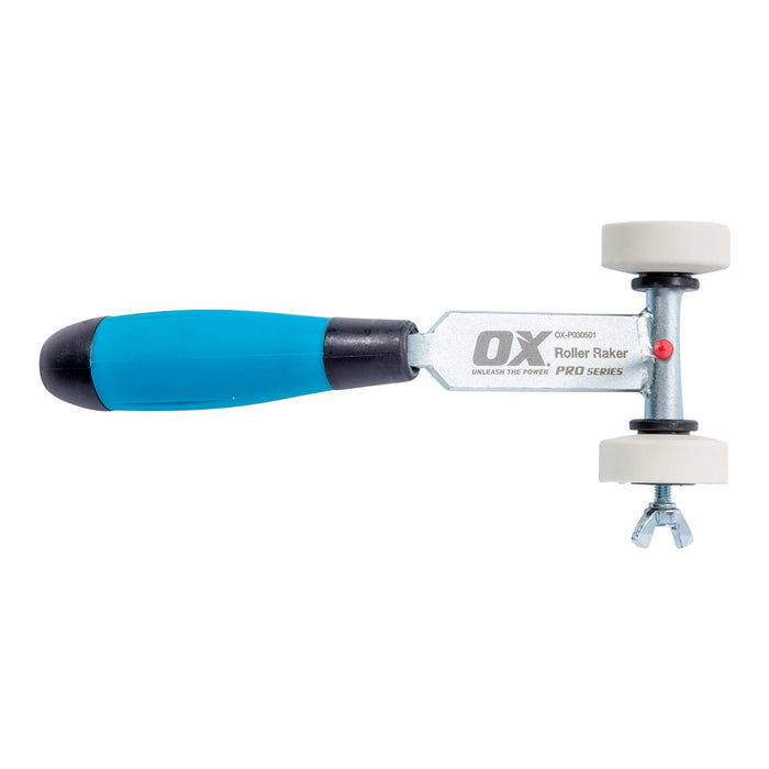 OX Pro Poly Wheel Roller Raker