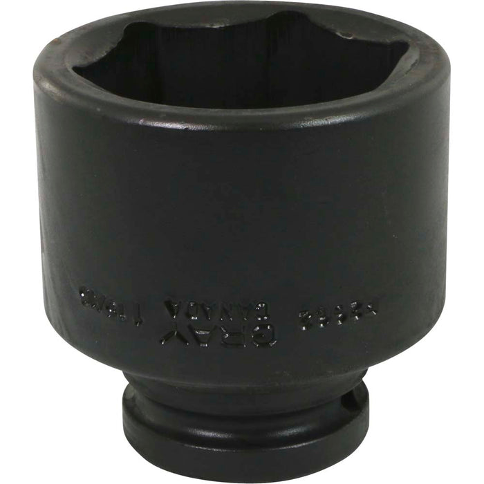 Gray Tools 3/4" Drive, 6 Point Impact Black Industrial Finish, Standard Length SAE Socket